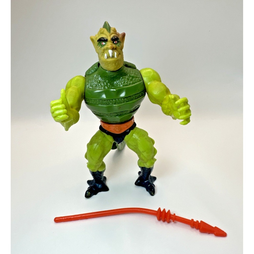 Vintage 1983 Whiplash MOTU Complete Figure Masters of the Universe Mattel